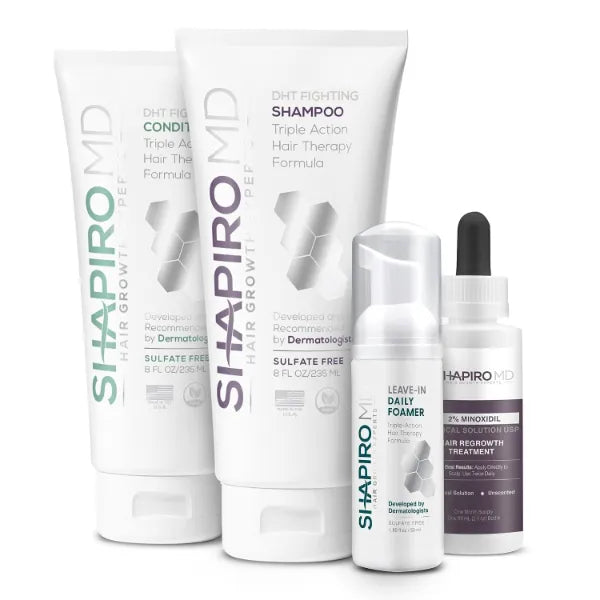 Shapiro MD Hair Growth Experts Women's Regrowth Kit Plus, 1 Month Supply