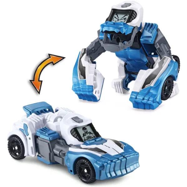 VTech Switch with GO Dragon Roadhog, Gorilla Muscle Car & Velociraptor Motorcycle