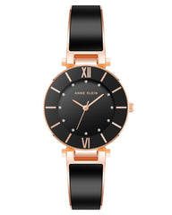 Anne Klein Women's Glitter Accented Dial Bangle Watch, AK/3956
