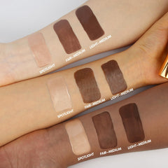 NALACAL Liquid Highlighter Makeup Stick, Dewy Finish, Moisturizing Silky Smooth Texture, Cream Highlighter Lightweight, Easy To Spread, Long-lasting Natural Makeup Effect (01#Spotlight)