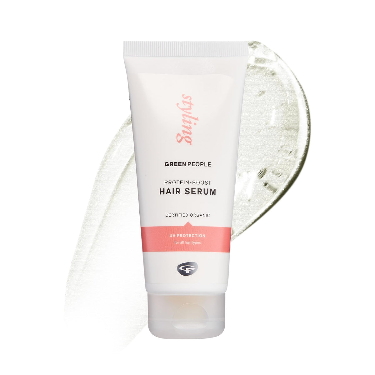Green People Protein-Boost Hair Serum For Volume & Light Hold - Silicone & SLS Free, Natural, Organic & Vegan, 100ml