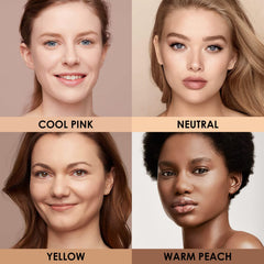 FOCALLURE PerfectBase Lasting Poreless Liquid Foundation, Medium to Full Coverage with Matte Finish, Covers Blemishes & Under-Eye Circles for All Skin Types, YL13 NUDE