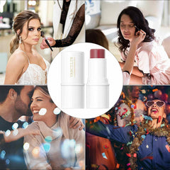 Contouring Stick | Universal Blush Stick for Cheeks,Makeup Stick Plaster Design Highlight Bronzer Shaping Trimming Stick for Lip Cheek Eyes