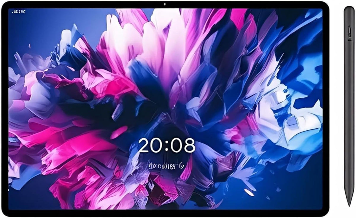 Oteeto TAB 17 Android Tablet, 11-inch Display, 8GB RAM, 512GB Storage, 8000mAh Battery, 5G Wi-Fi, with Keyboard Case & Stylus - Black (Non-PTA)