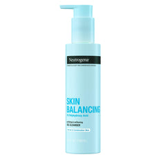 Neutrogena Skin Balancing Purifying Gel Cleanser with 2% Polyhydroxy Acid (PHA), Softening Face Wash for Normal & Combo Skin, Paraben-Free, Soap-Free, Sulfate-Free, 6.3 oz