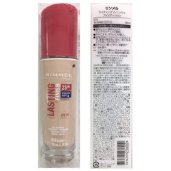 Rimmel London Lasting Finish 25 Hour Foundation, Full Coverage Formula with SPF 20, 070 Sesame, 30 ml