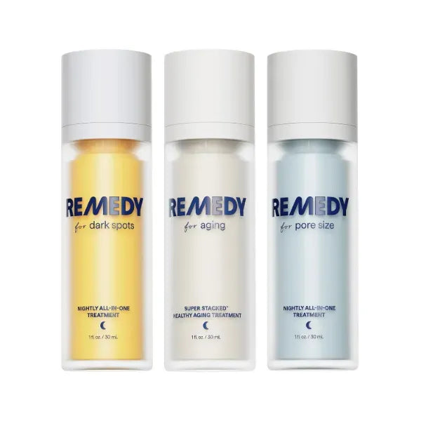 Remedy Deep Hydration Essentials for Dry Skin | 2-Piece Daily Routine | Rich Cream Cleanser & Moisture Cream | Ceramides, Niacinamide, Squalane | Vegan