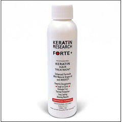 KERATIN RESEARCH Brazilian Keratin Forte 120ml with Moroccan Argan Oil. Hair Straightening Treatment, Now Extra Strength, Improved Hair Repair Formula
