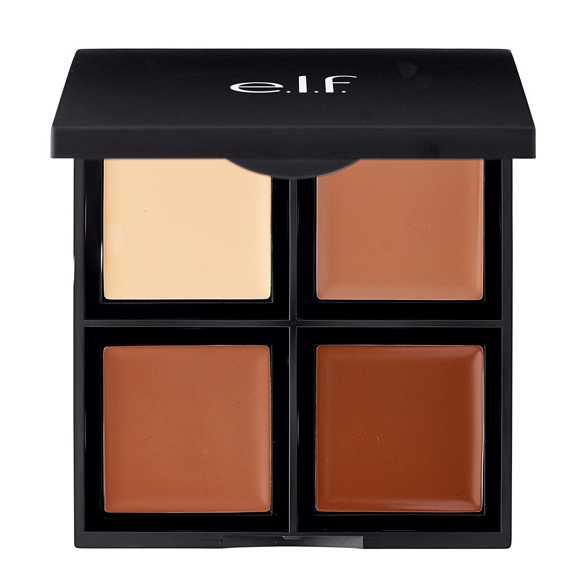 e.l.f. Cosmetics Contour Palette, Four Cream Shades Perfectly Contour and Highlight Your Features