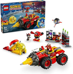 LEGO Sonic the Hedgehog Super Sonic vs. Egg Drillster, Video Game Toy for 8 Plus Year Old Kids, Boys & Girls, Adventure Set with Shadow and Dr. Eggman Characters 76999