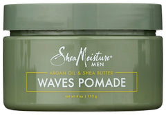 Shea Moisture Men Waves Argan Oil & Butter - Styling Product for Frizz and Wave Control - Styling Wax for Men 4 oz (1)