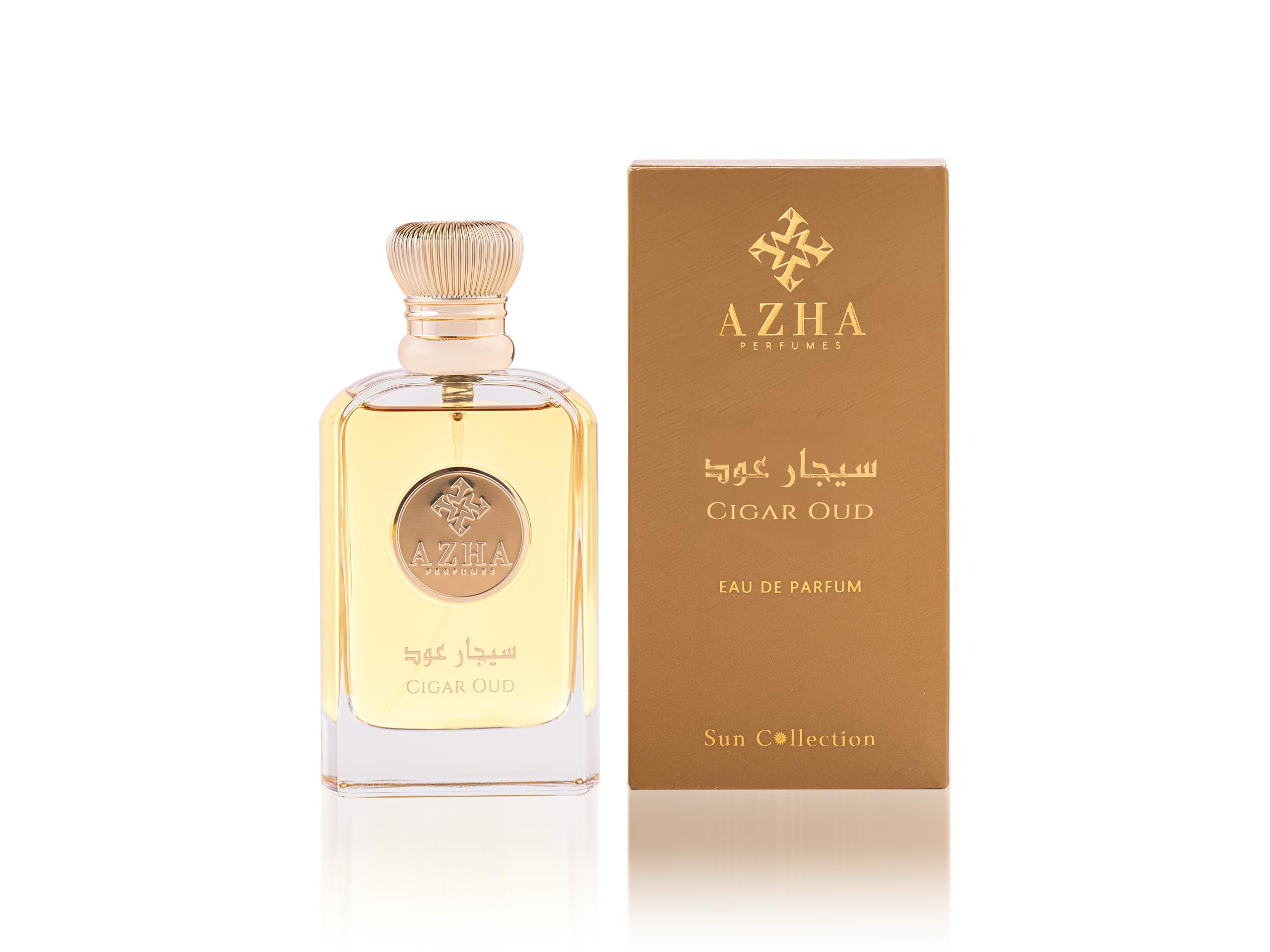 Azha Perfumes- Cigar Oud Eau De Parfum Spray, 100ml Unisex Perfume.