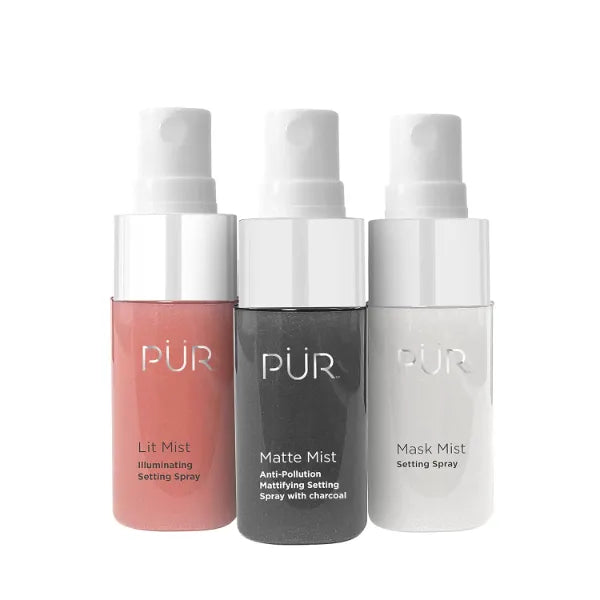 PUR Beauty Minerals x Care 3-Piece Facial Mist Kit