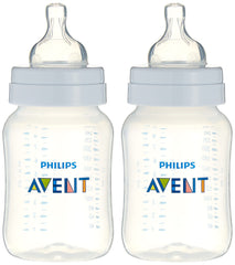 PHILIPS-Avent Anti-Colic Baby Bottle, 260mlx2 SCF813/62
