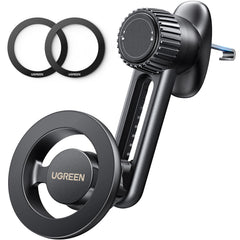 UGREEN MagSafe Car Mount for iPhone 16 Pro Max【Never Block Air Vent&360° Rotate】Stable Car Phone Holder Magnetic, Magnet Mobile Holder for Car, Car Holder, Car Accessories, 14 15 Galaxy S24 Ultra, etc