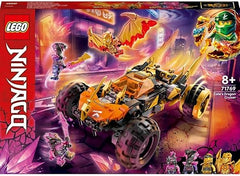 LEGO NINJAGO Cole’s Dragon Cruiser 71769 Building Blocks Toy Car Set; Toys for Boys, Girls, and Kids (384 Pieces)