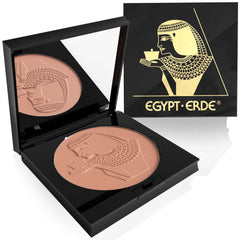 Cutifem Egypt Earth Compact Powder No. 2 Brown Terracotta Pearl - Nourishing Vegan Makeup Face Powder - 11 g