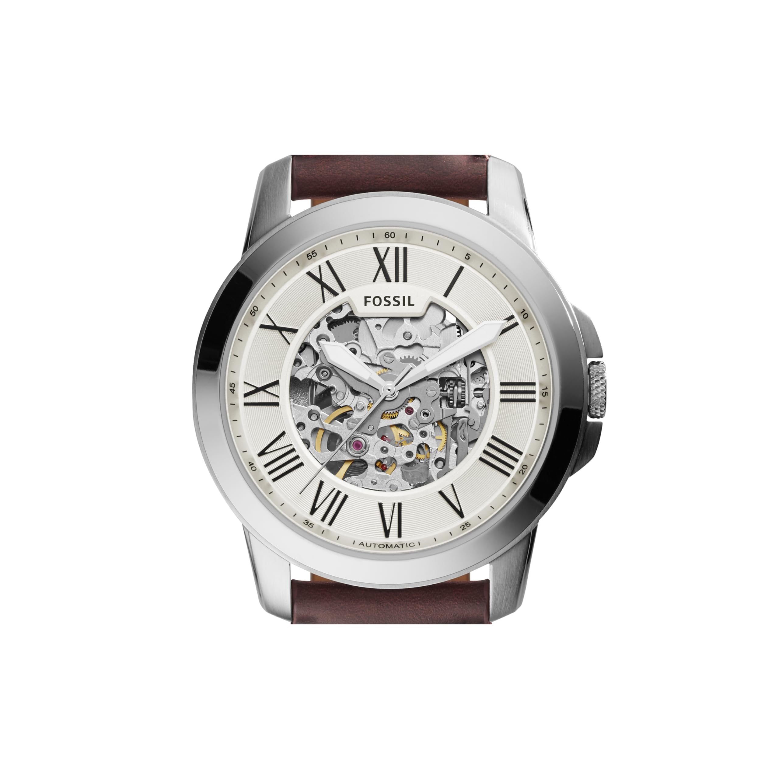 Fossil Men's Grant Automatic Stainless Steel Mechanical Watch