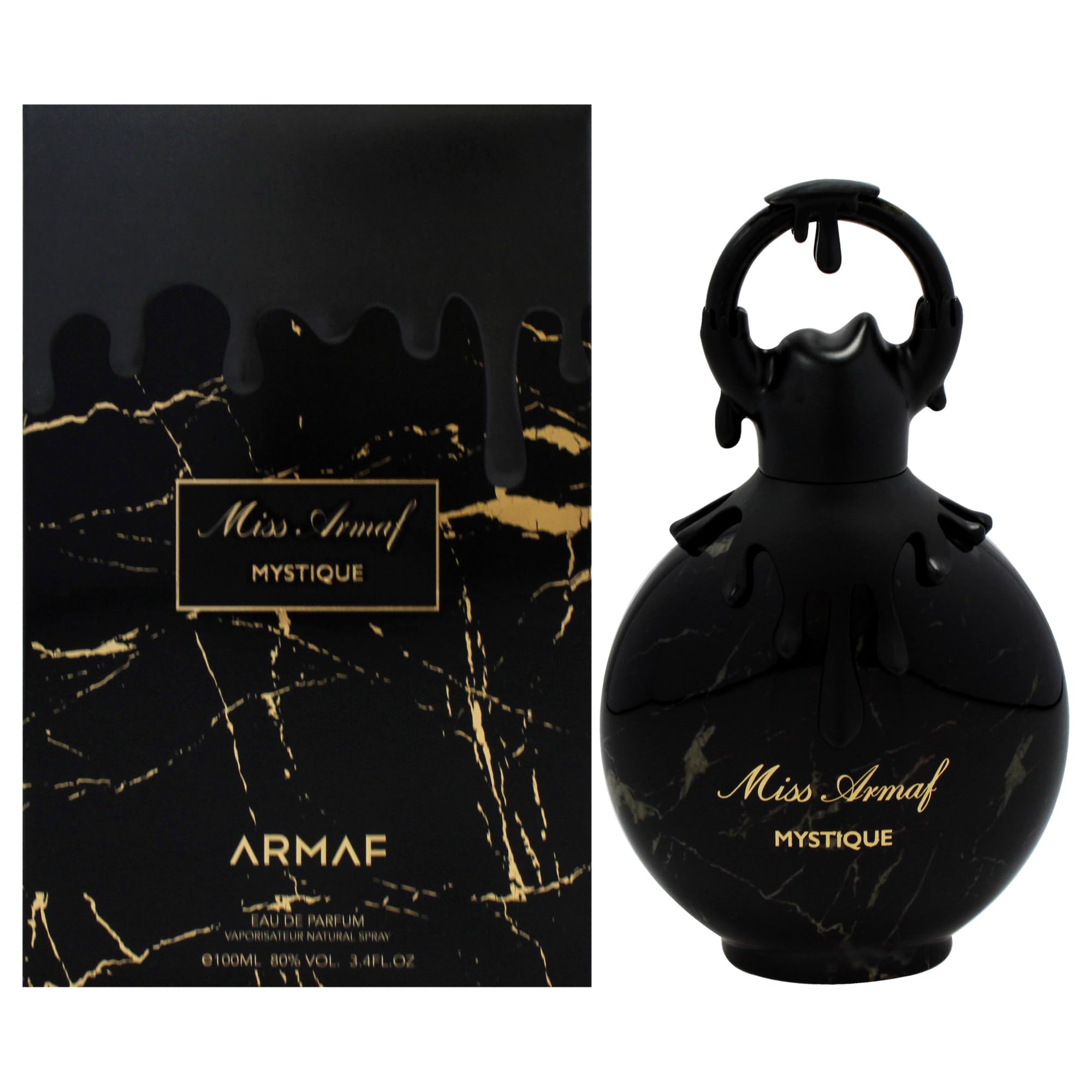 Armaf Perfume for Women Miss Armaf Mystique Eau De Parfum 100ml | For Her | Long Lasting | Fragrance | Black | Best Perfumes for Woman