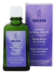 Weleda Lavender Body Oil, 3.4 fl oz (Pack of 4)