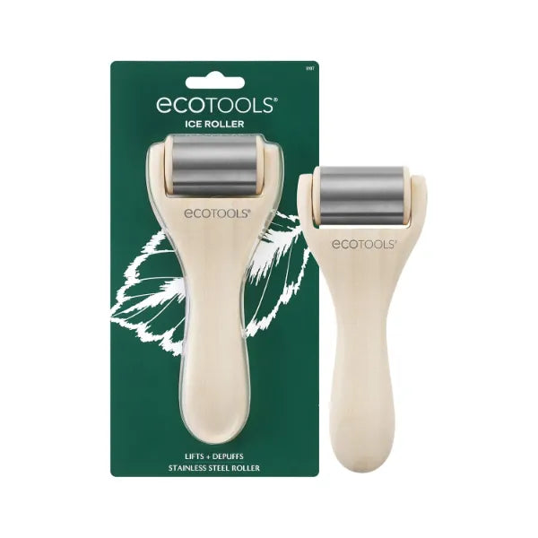 EcoTools Ice Roller, Stainless Steel Cooling Facial Roller & Neck Sculpting Tool, Depuff, Vegan & Cruelty-Free Self-Care Gift for Beginners & Experts, 1 Count
