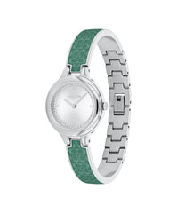 COACH WOMEN'S SILVER WHITE DIAL STAINLESS STEEL BRACELET WATCH - 14504329