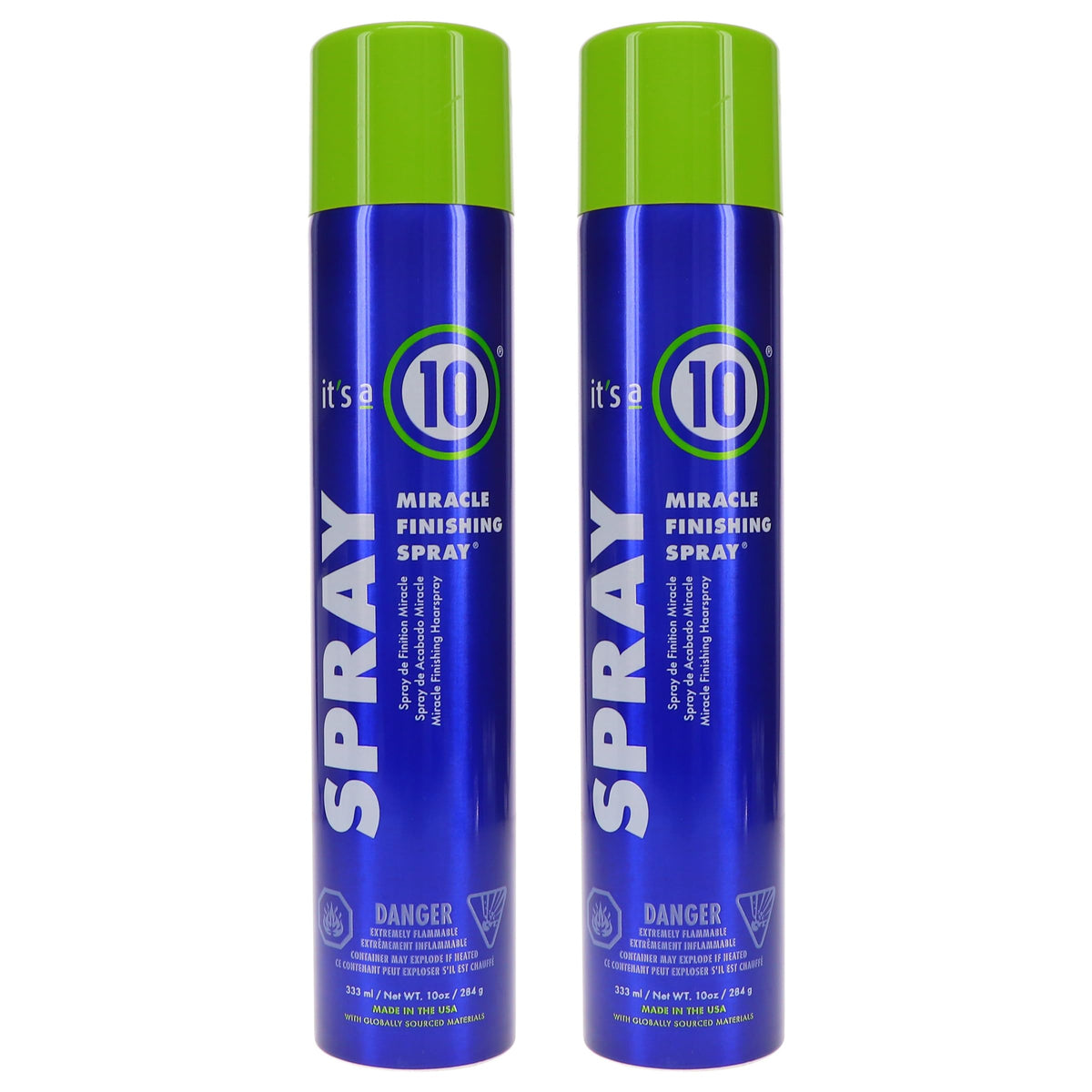 It's a 10 Mir cle Finishing Spr y ( oz-2 Pack)