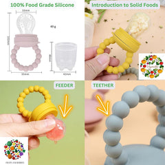 O'doe Baby Led Weaning Feeding Supplies for Toddlers, Baby Feeding Set | Suction Silicone Baby Bowl-Self Eating Utensils Set with Spoons, Bibs (Blue V2, V2: Nurture Pack [17 Pieces])