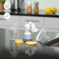 Medela Solo Single Electric Breast Pump - Noticeably quieter, USB-chargeable, featuring PersonalFit Flex shield and Medela 2-Phase Expression Technology