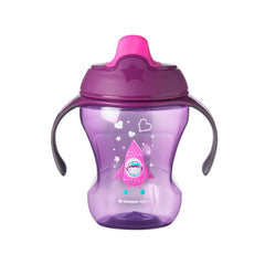 Tommee Tippee Infant Trainer Sippee Cup with Removable Handles | Spill-Proof, BPA-Free – 7+ months (8oz, 3 Count)