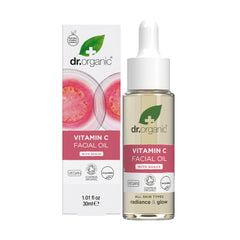 Dr. Organic Organic Guava Brightening Facial Serum | 30ml | Advanced Vitamin C Formula | Moisturizes, Hydrates & Replenishes Skin with a Tropical Glow | Vegan, Cruelty-Free, Paraben-Free, SLS-Free