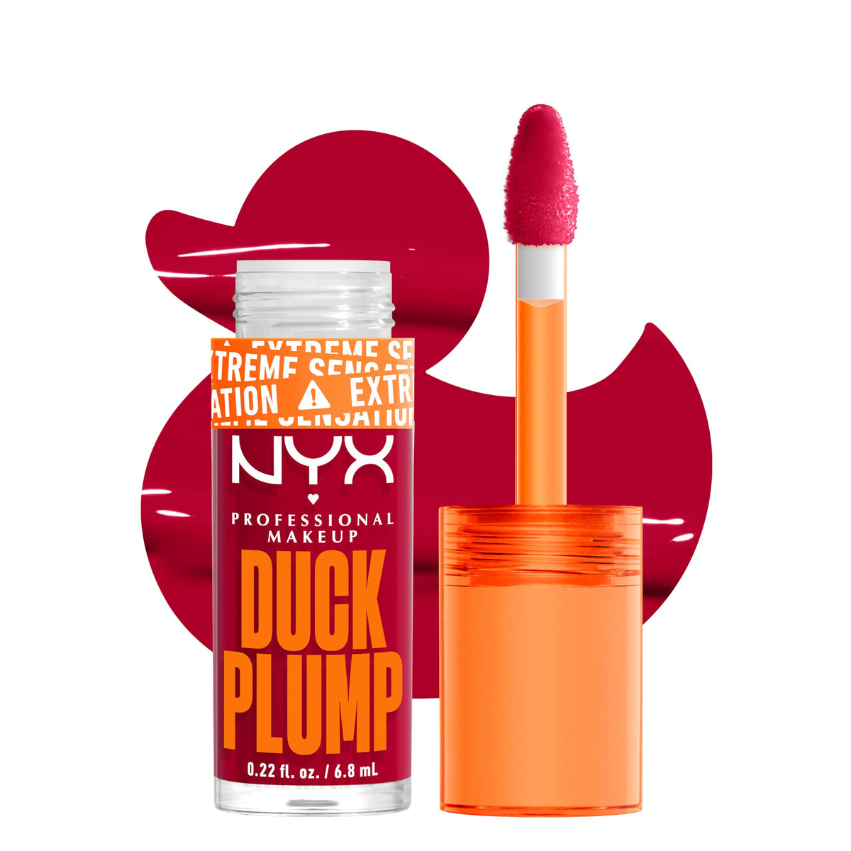 NYX PROFESSIONAL MAKEUP DUCK PLUMP LIP PLUMPING LACQUER - HALL OF FLAME