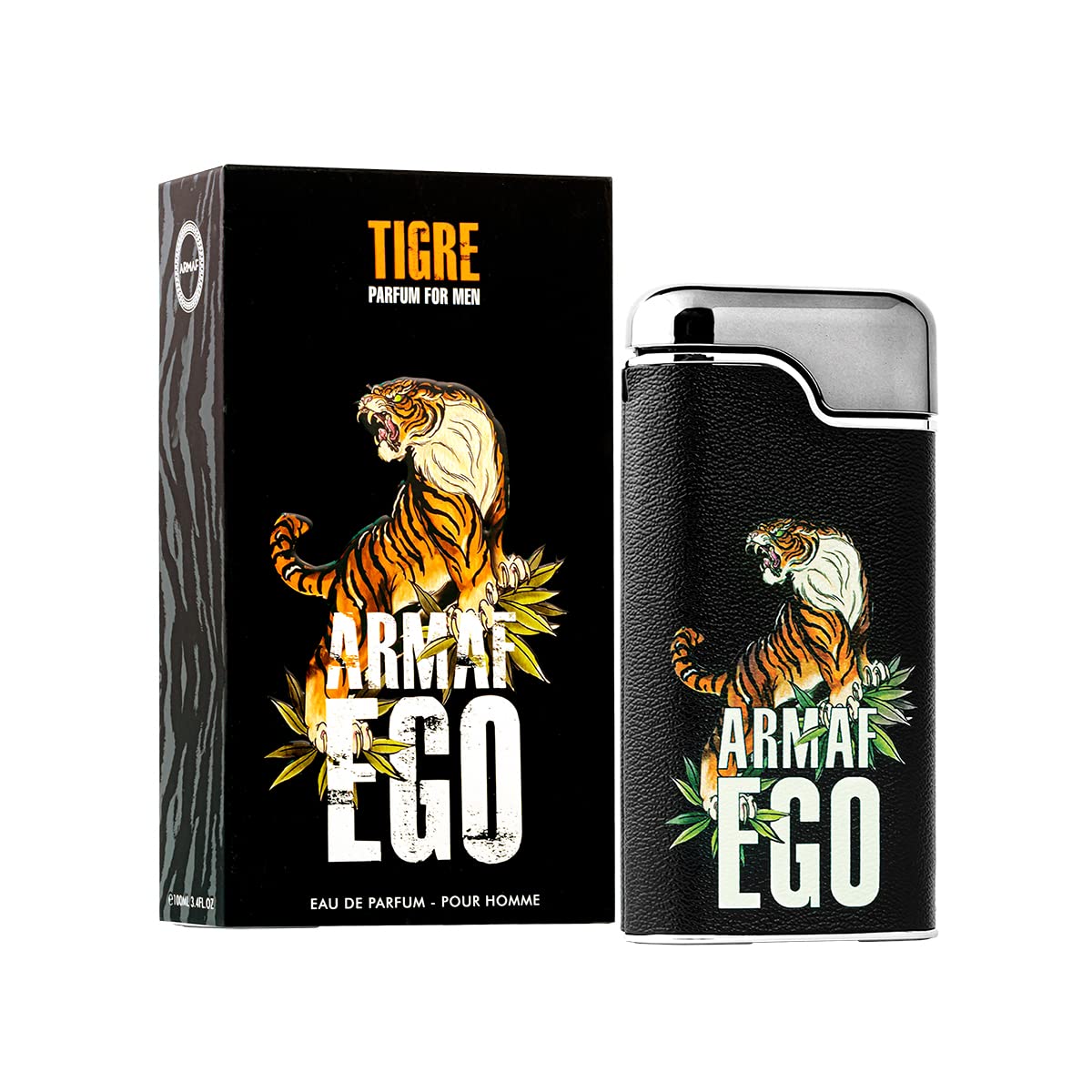 Armaf Ego Tiger Pour Homme Black Eau De Parfum 100ml Perfume for Man - Perfumes for men - fragrance for him