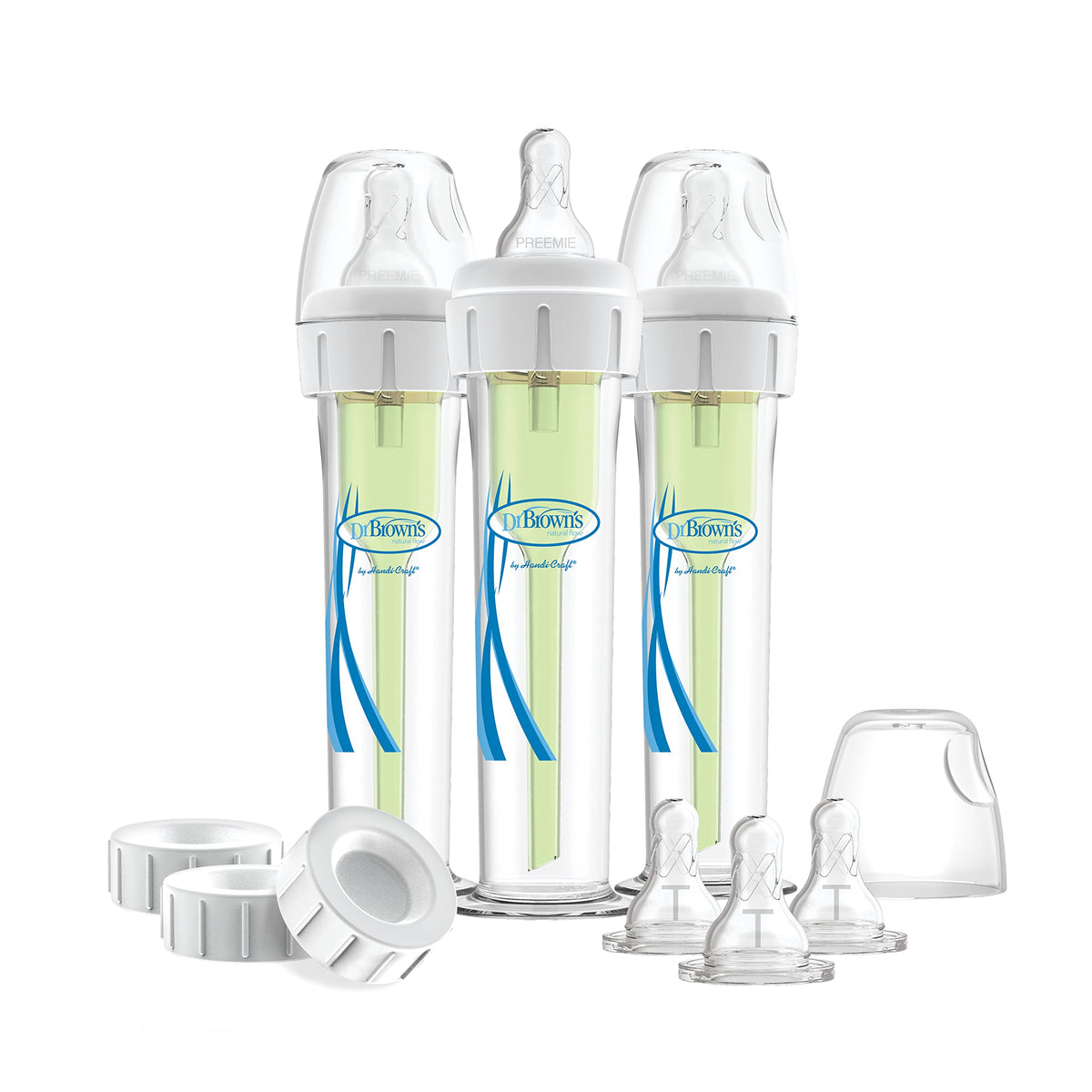 Dr. Brown's Accufeed Baby Bottle System with Preemie, 60cc, 3Count, 3 Count (Pack of 1)