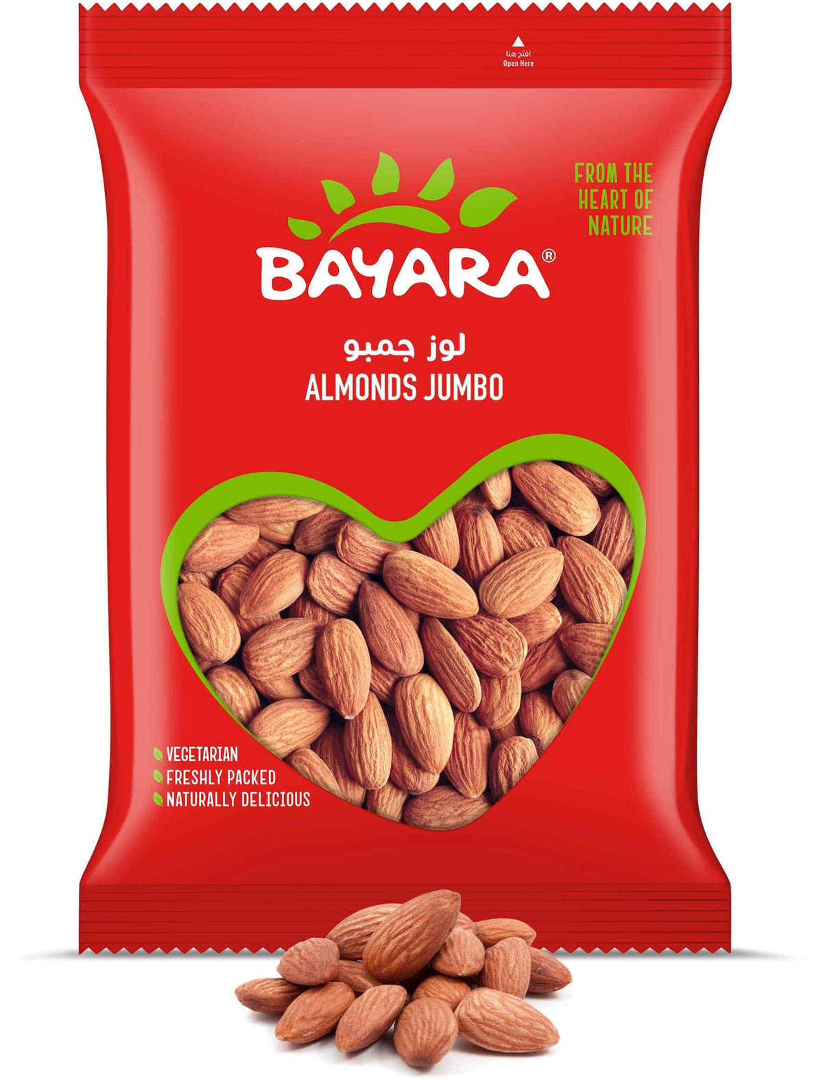 Bayara Almonds Jumbo, Sweet and Savoury Meal - 400 grams