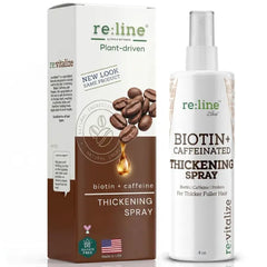 Paisle Botanics Biotin Hair Thickening Spray for Volume and Growth NATURAL Volumizer with CAFFEINE for Thicker, Fuller Hair in Seconds