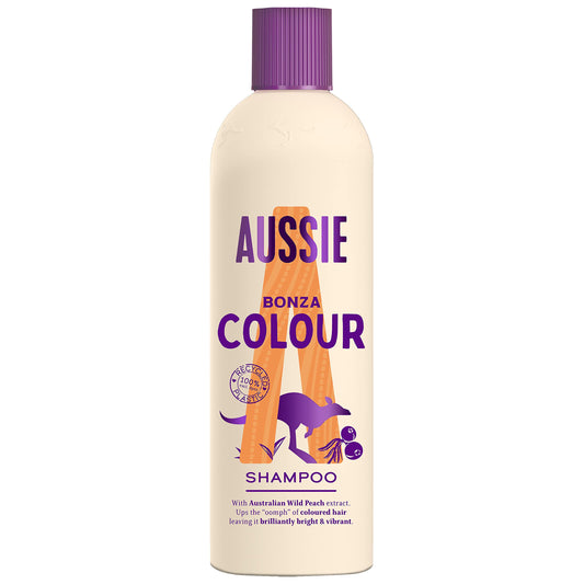 Aussie Bonza Colour Shampoo for Vibrant Coloured Hair, 300 ml
