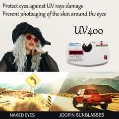 Joopin Round Polarized Sunglasses for Men Women, UV Protection Sun Glasses Small Circle Hippie Lennon Shades Sunglasses
