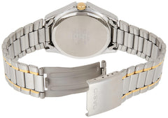 Casio Leather Band Watch Silver