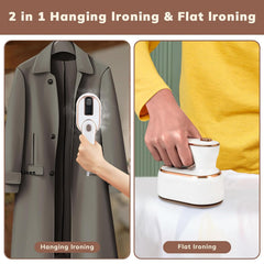 Steamer Iron for Clothes Travel Mini: Steam Iron Handheld Portable Steamer for Traveling Small Size Garment Hand Held Clothing Steamers Travel College Dorm Home Essentials Micro Ironing Machine