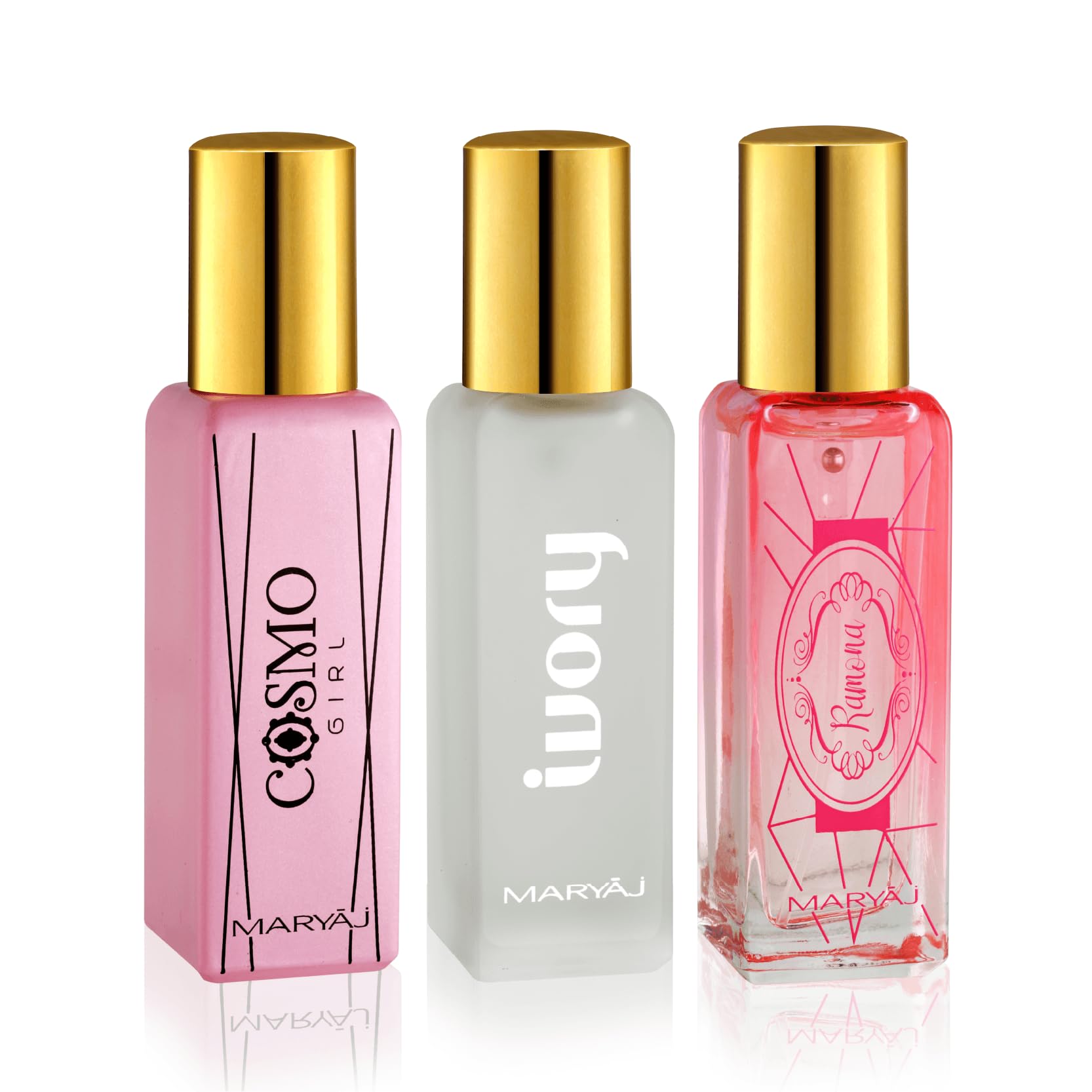 Essence Collection Miniature EDP for Women - Pack of 3 (20ml each)