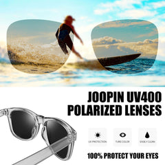 Joopin Polarized Sunglasses Men Women, Classic Square Sun Glasses 100% UV Protection Driving Fishing