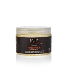 tgin Honey Curls Custard for Natural Hair - Dry Textured Curly Damaged