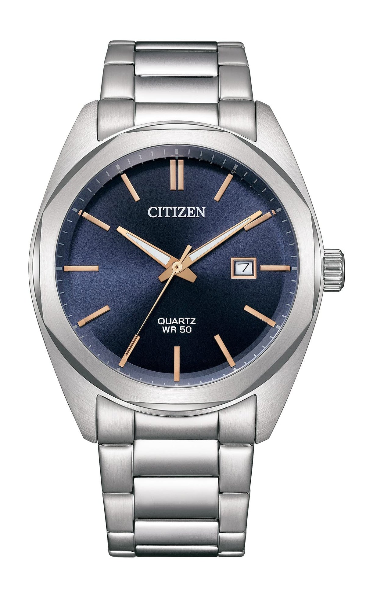 Citizen Analog Blue Dial Men's Watch-BI5110-54H, Grey