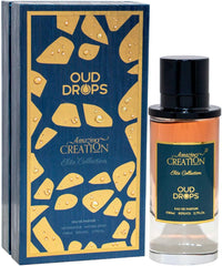 Amazing Creation Oud Drops Eau de Perfume for Unisex, 80 ml
