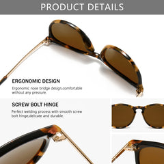 SUNGAIT Vintage Round Sunglasses for Women Men Classic Retro Designer Style