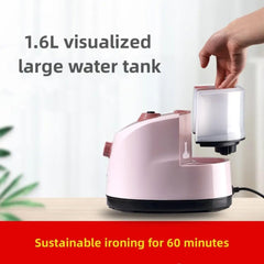 EliteEco Garment Steamer for Clothes, 2000W with Height Adjustable Ironing Board, 40 Second Heating Time, Heat Insulated Steam Hose