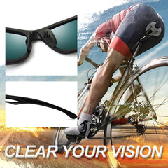 Joopin Polarized Sports Sunglasses for Men Women Driving Cycling Running Fishing Glasses UV400 Protection Wrap Around Shades Lenses