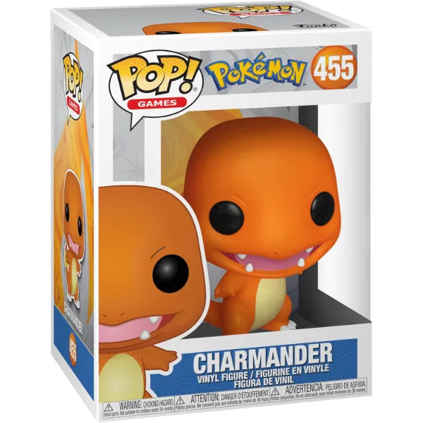 Funko Pop Games: Pokemon – Charizard, Charmander, Eevee, Pikachu