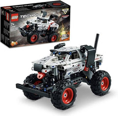 LEGO 42150 Technic Monster Jam Monster Mutt Dalmatian, Truck Toy for Boys and Girls Aged 7 Plus, 2in1 Pull Back Racing Toys, Birthday Gift Idea